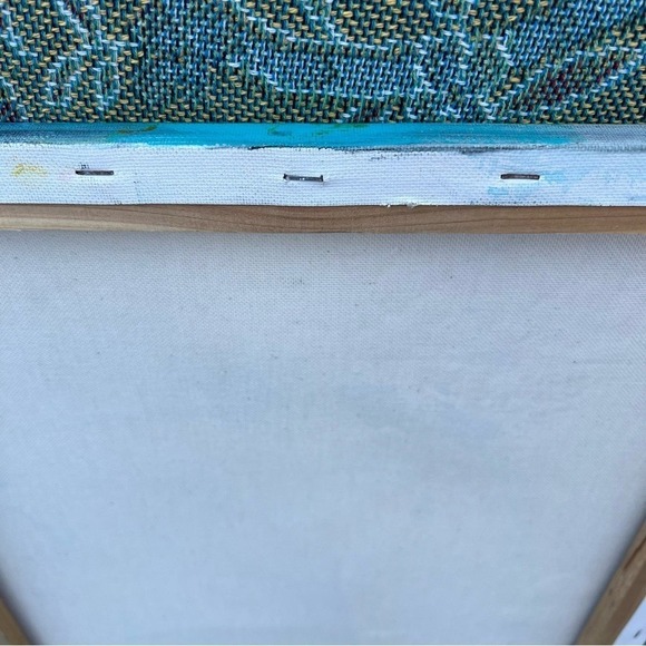 Laura Jones "The Secret Chorus" Whimsy Abstract Floral Painting 16x20‎ Original - Picture 10 of 11